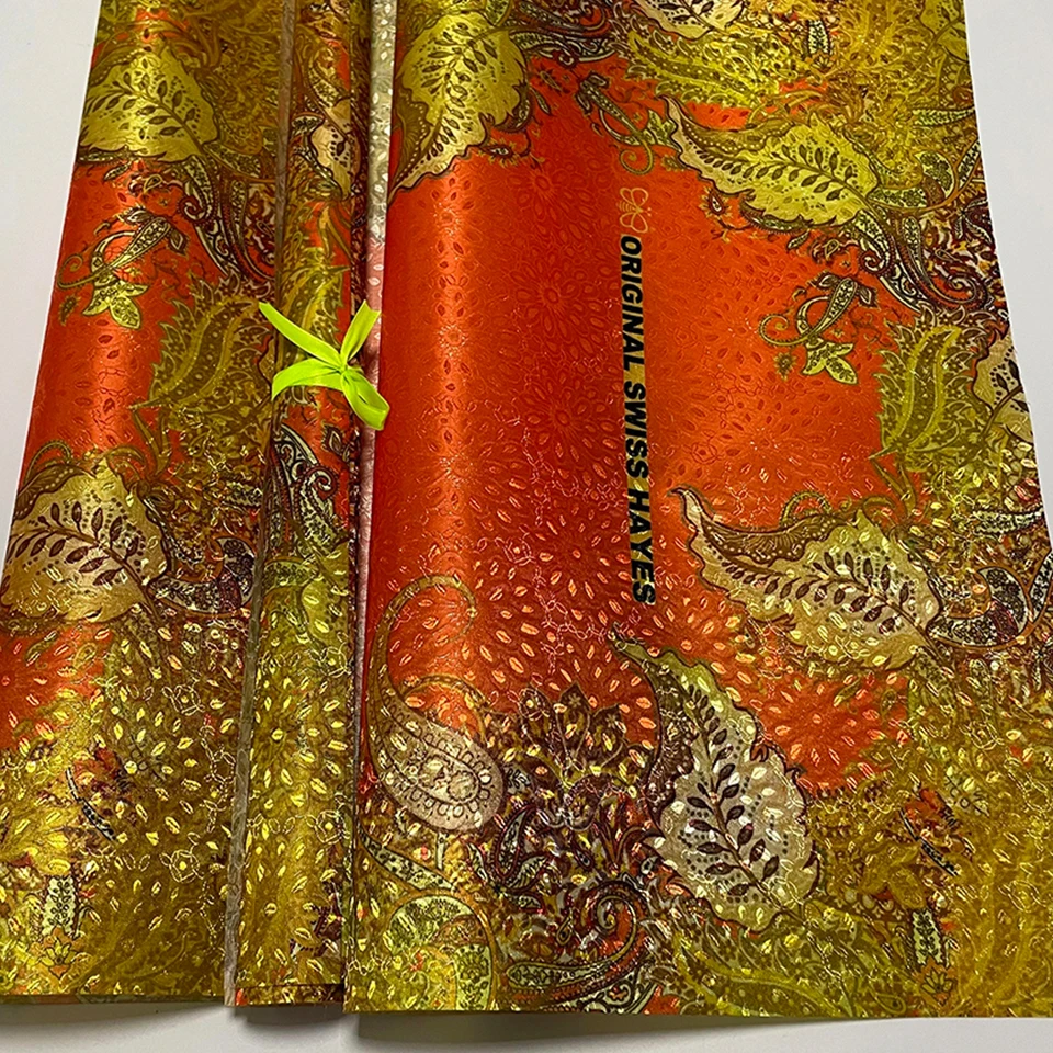 

3D Embroidery Gele Headtie for Special Occasions - 2PCS/Bag Premium Wrapper Fabric, African Print Hat Material 51x230cm TX-3-12