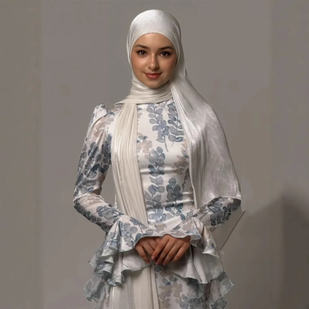 

2025 Spring Temperament Slim Sleeve Long Sleeve Noble Elegant Long Dress Dress