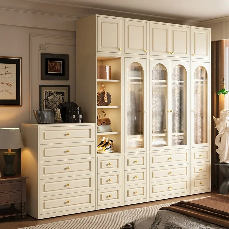 خزانة ملابس من الفولاذ الفرنسي في العصور الوسطى، وخزانة غرفة النوم المنزلية #2