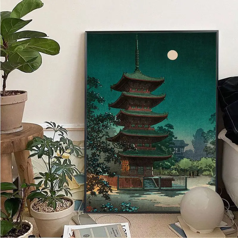 Nostalgia Japanese old style Classic Vintage Posters For Living Room Bar Decoration Wall decor