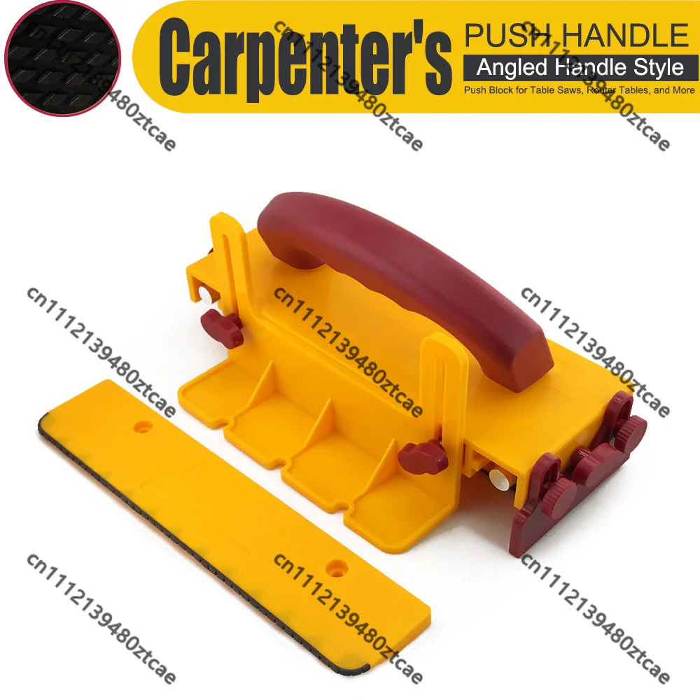 Universal Wood Push Block Safe Cutting Aid For Table Saw Band Saw Jointer Router Table Thin Rip Cuts