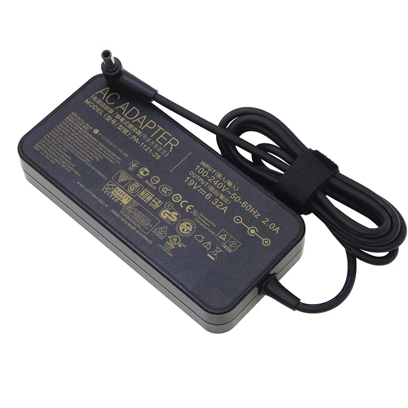 19V 6.32A 120W 6.0*3.7mm Adapter Power Charger For Asus TUF Gaming FX705GM FX705GE FX705GD FX505  FX505GE FX505GD FX505DY