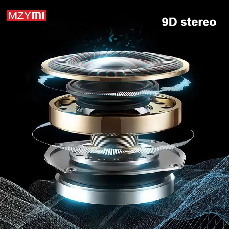 MZYMI J99 Wireless Earphones Earclip Bluetooth Air conduction Earbuds Noise Reduction Headphone Digital Display Headset with Mic