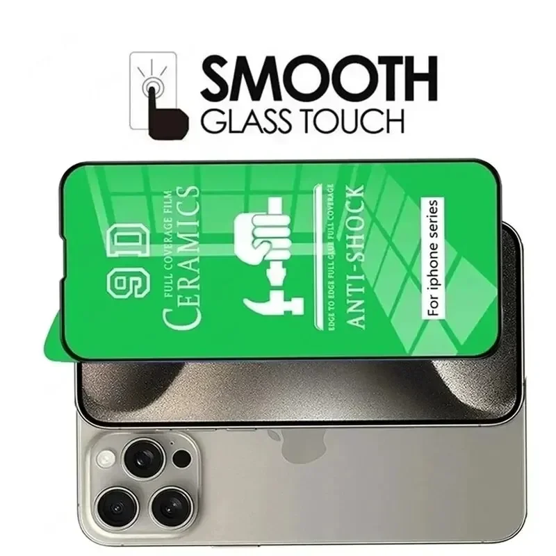 5 шт. 9D мягкая керамическая пленка для iPhone 15 14 12 11 13 Pro Max Mini Защитная пленка для экрана для iPhone 15 Plus без стекла