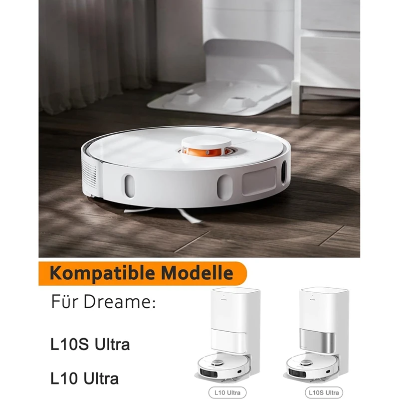 掃除機の交換部品,メインブラシ,HEPAフィルター,モップクロス,ダストバッグ,Dreame l10s l10 pro ultra用アクセサリー