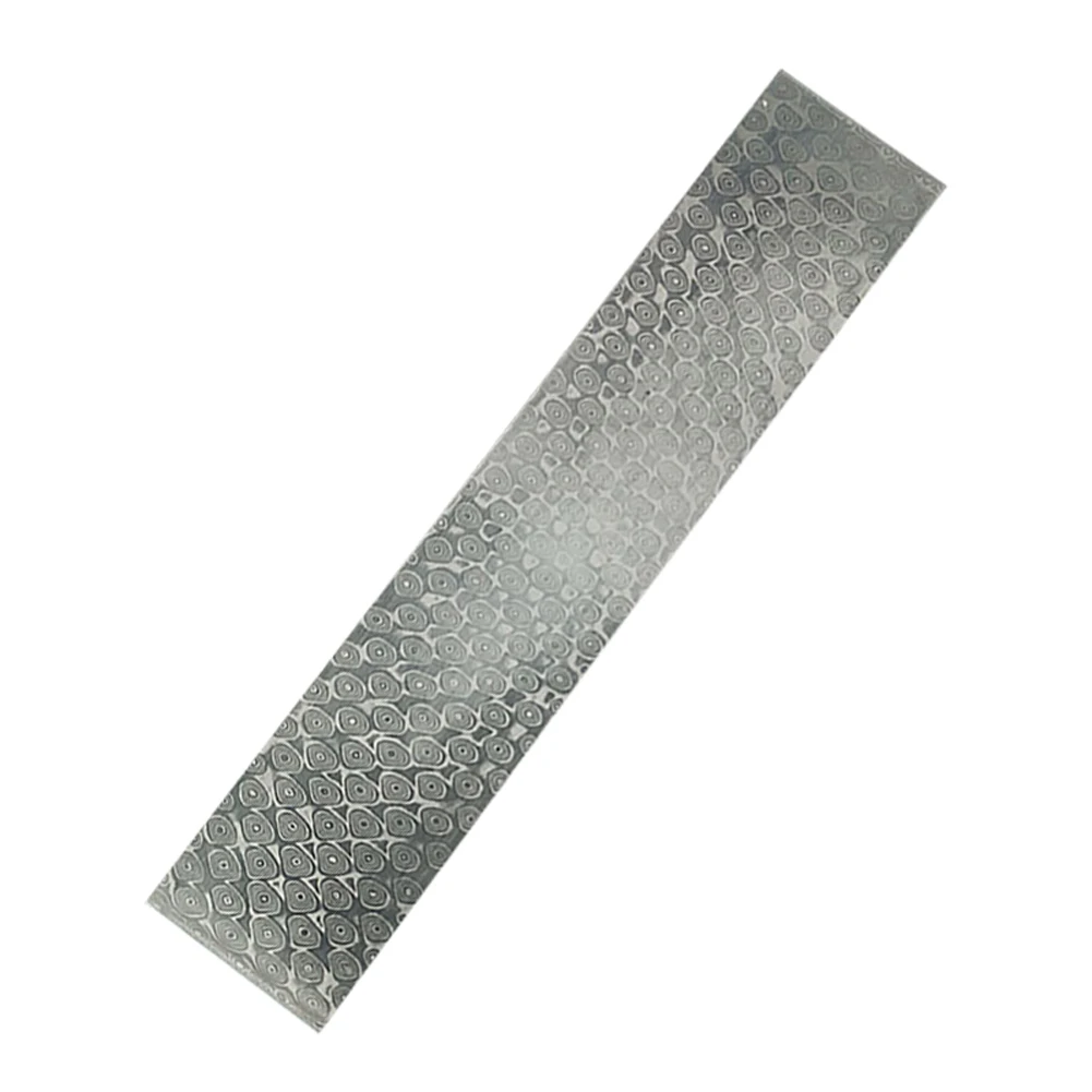 160*30*3mm Patterned Steel Cutter Damascus Steel Billet Embryo Forging Materials Quenched Smoothed DIY Cutting Tools
