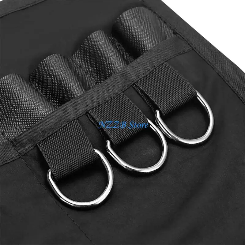 

T21F Professional Waist Apron Hairdressers Waist Apron With Pockets Water Resistant Beauty Salon Apron Makeup Waist Apron