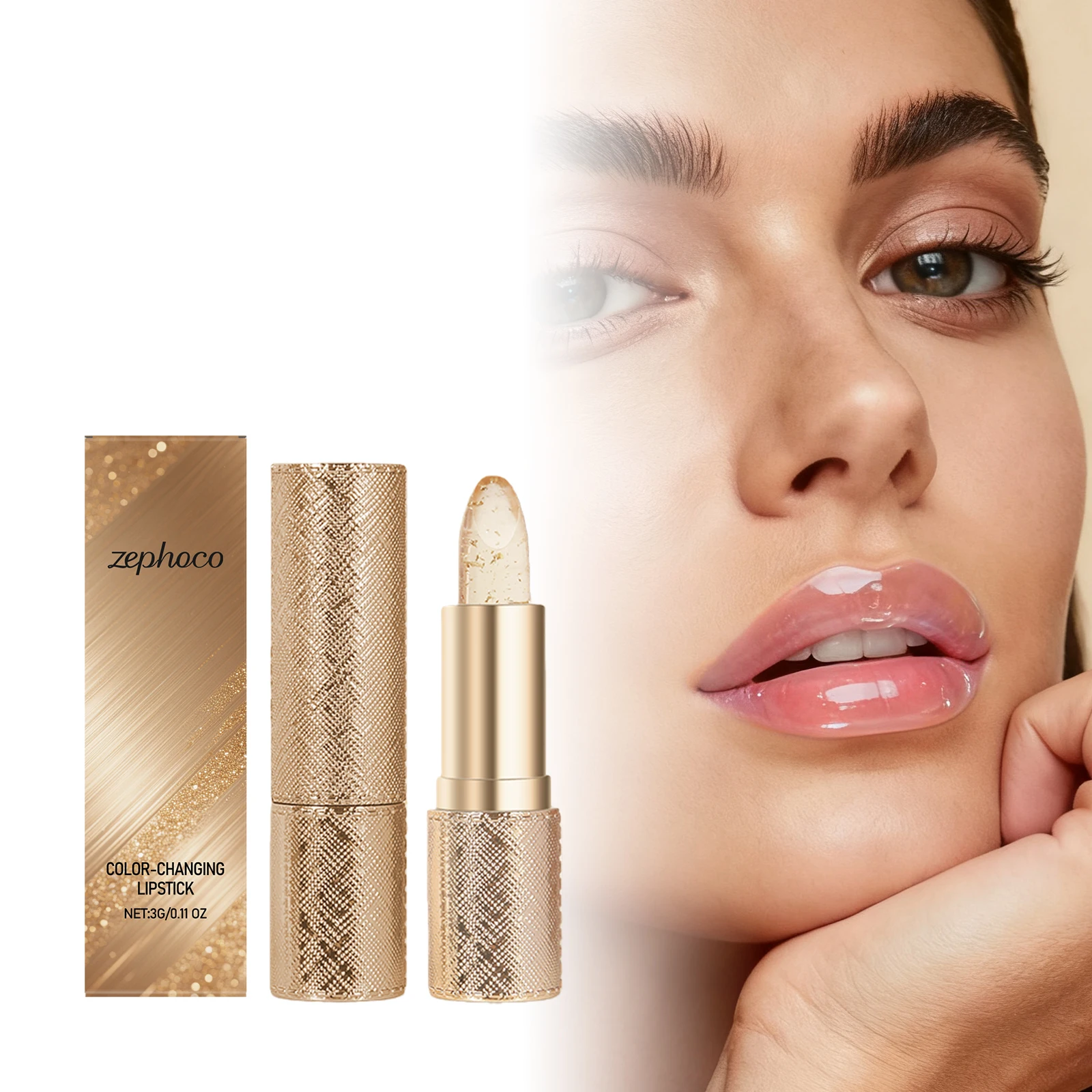 تغيير لون أحمر الشفاه دائم ترطيب الشفاه مكافحة تشقق الشفاه ممتلئ الجسم ماكياج مقاوم للماء لامع تألق ملمع الشفاه مستحضرات التجميل