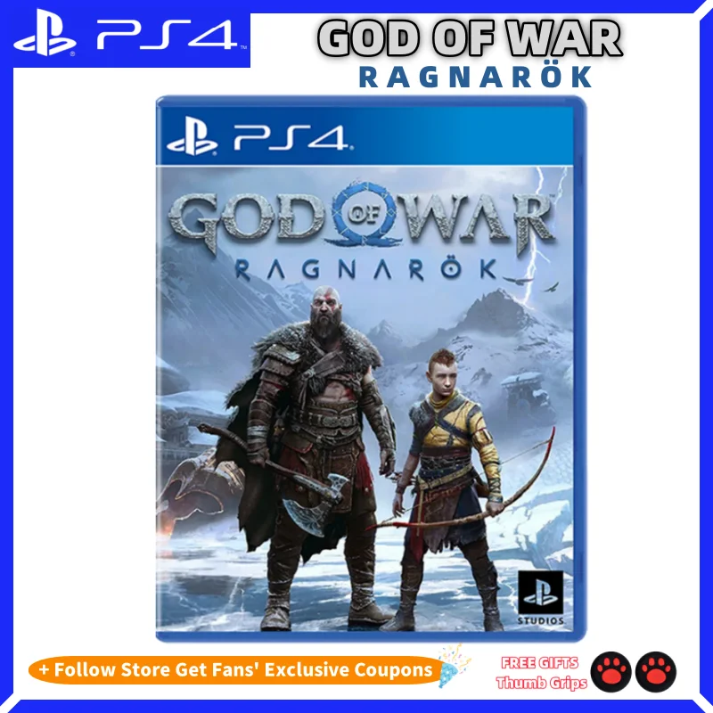 Sony Playstation 4 PS4 New Game CD God of War Ragnarök 100% Official Original Physical Game Card Playstation4 PS4 God of War 5