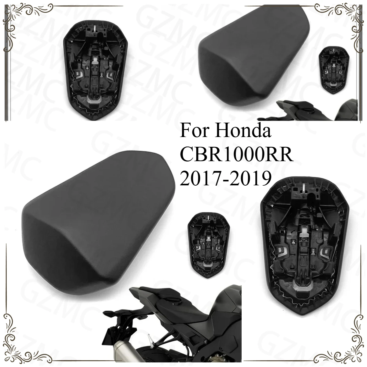 

Motorcycle CBR 1000RR 2019 Rear Seat Cushion Accessories For Honda CBR1000RR 2017 2018 Passenger Rear Cushion Pillion Seat Cover