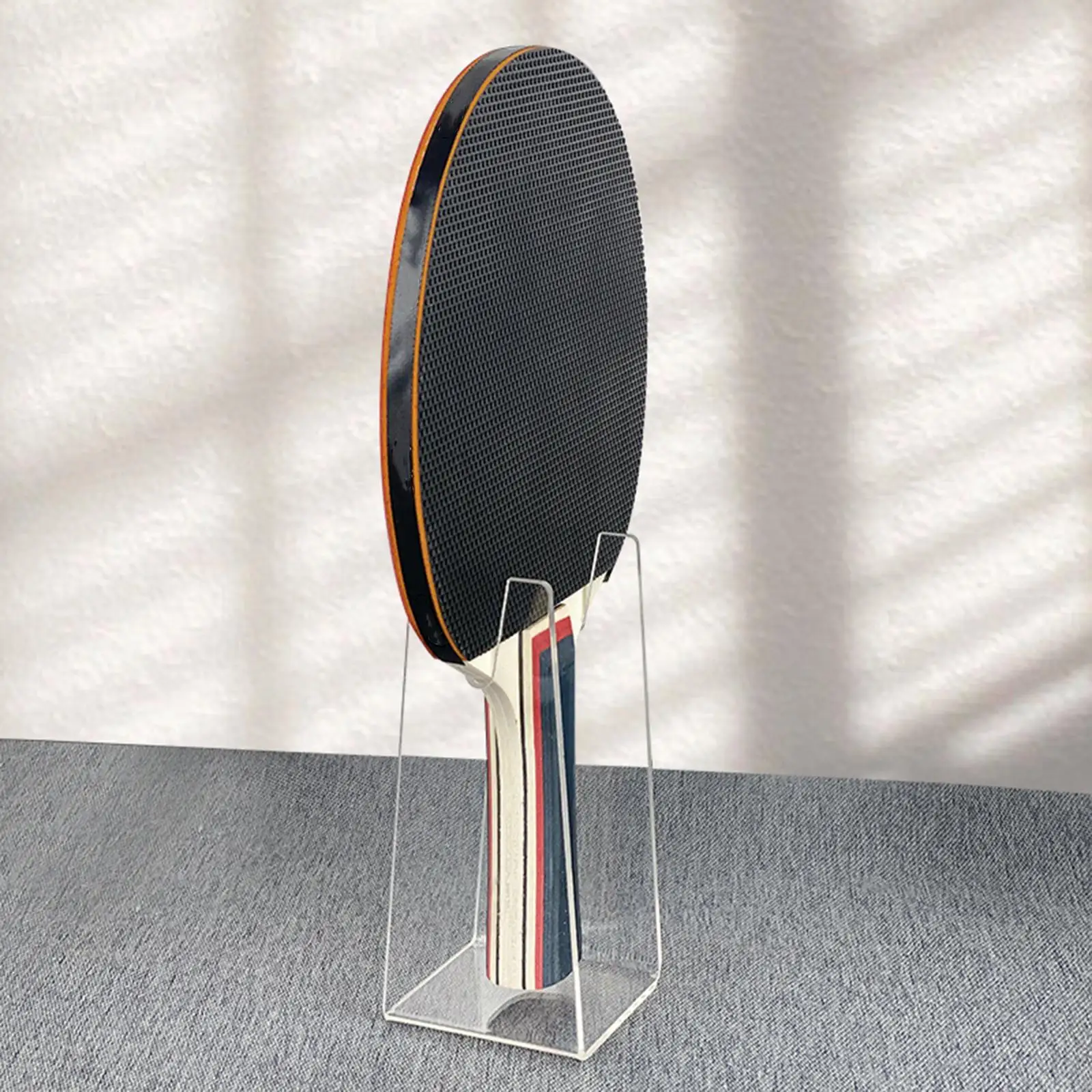 Support de présentation transparent pour raquettes de ping-pong, support de rangement pour raquettes de tennis de table, organisateur en acrylique, vitrine