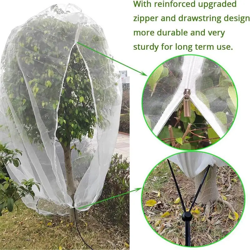 Plant Vegetables Insect Protection Net Garden Fruit Care Cover Fine Protective Mesh Bag for Fruits Gardening Soft Mesh Net