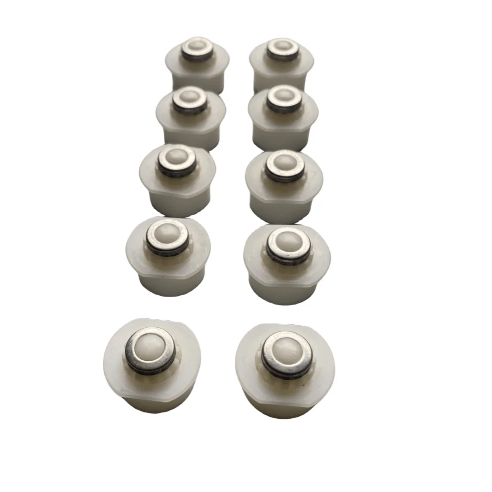 

10pcs Level Rod Button Push Buttons For Aluminum Level Rod Round Buckle Tower Ruler