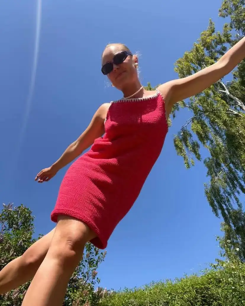 Summer pure desire spicy girl slim fit and slimming camisole dress temperament sexy women versatile fashion designer view 5