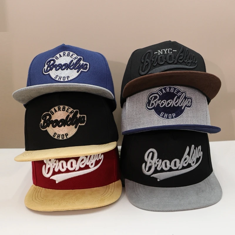 Fashion Men Women Baseball Caps Hip Hop Sports Casual Trucker Caps for Outdoor Embroidery  Adjustable Flat Brim Hats