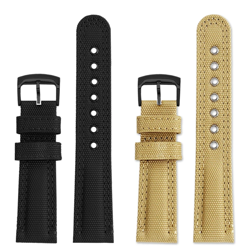Нейлоновый холщовый ремешок для часов Citizen City светильник Energy Sao Orange BM8475 BM8478 series, водонепроницаемые аксессуары для часов, мужские 20 мм 22 мм