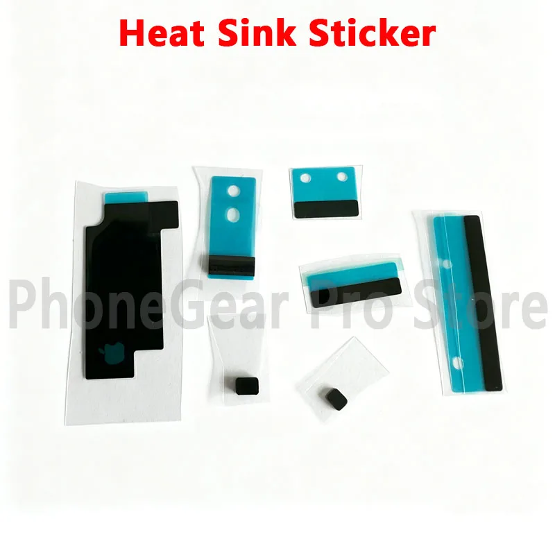 1Set Heat Sink Sticker For iPhone 16 16 Plus 16 Pro 16 Pro Max Sponge Anti-Static Logic Board Dissipation Cooling Adhesive