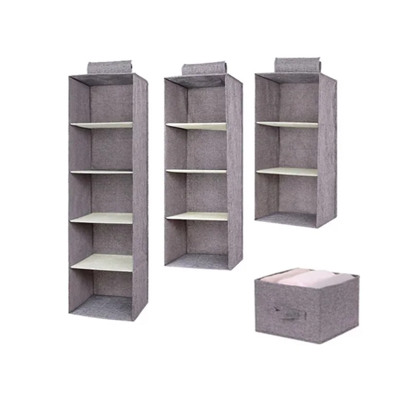 

New Creative household items hanging closet drawer underwear classification storage wall closet cabinet finishing rack