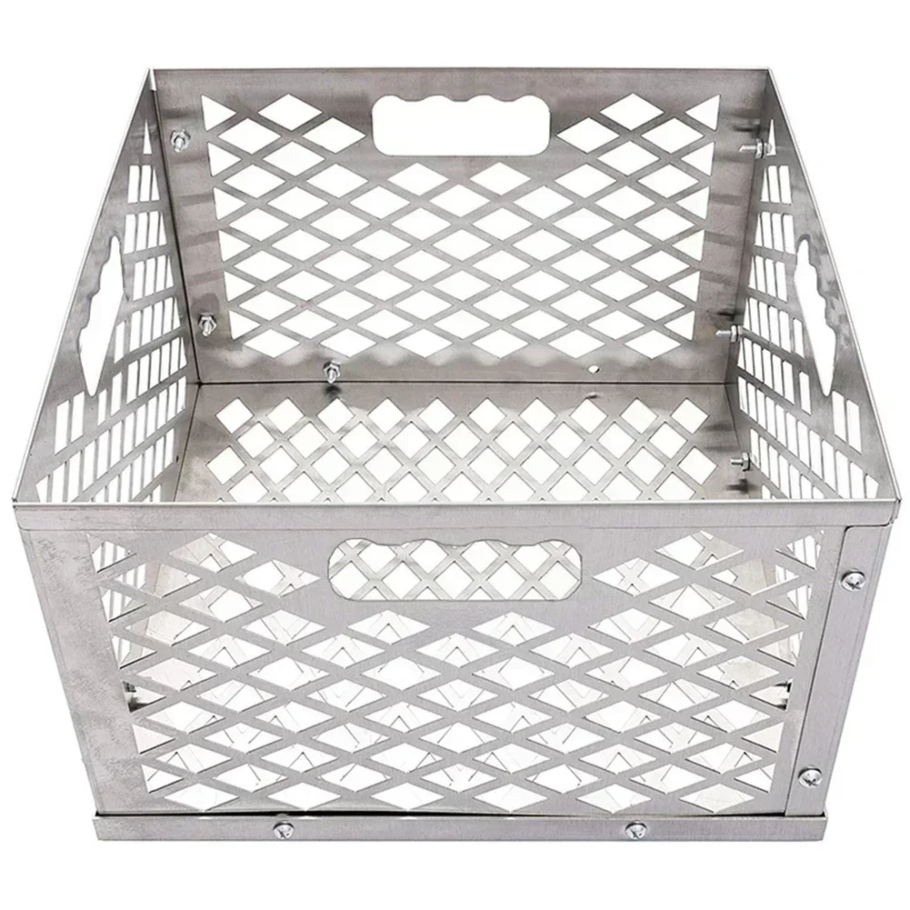 Grill Replacement Firebox Basket BBQ Camping Cooking Outdoor Replacement Stainless Steel Outdoor Accurately Yard