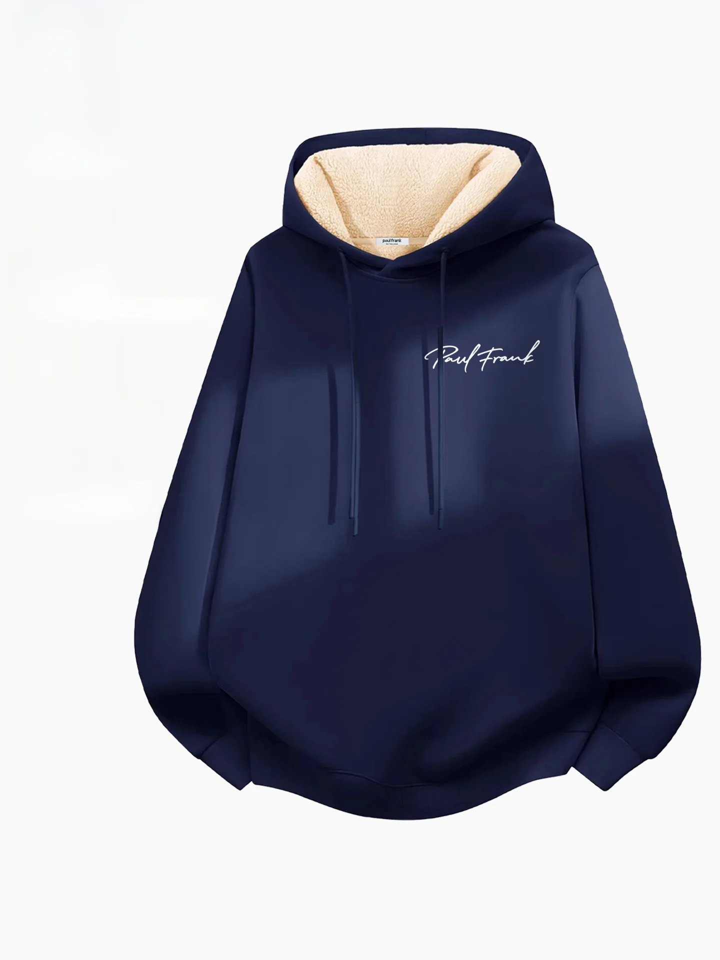 

Thiened Lamb Velvet Hoodie Jaet Youthful Spor Men's Winter Outerwear Warm Casual Long Sve Sweatirt