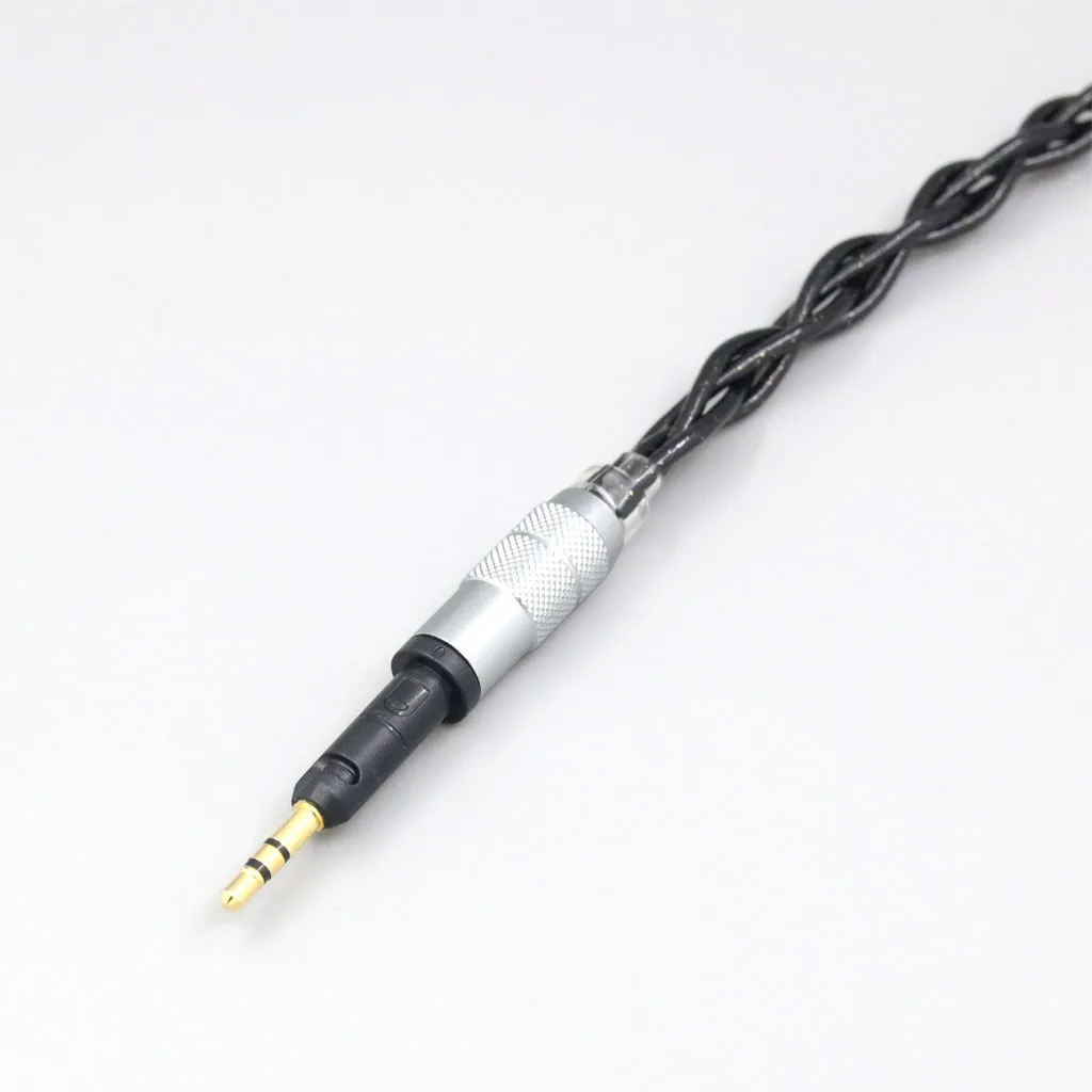LN008345 99% 순은 팔라듐 그래핀 플로팅 골드 케이블 (젠하이저 HD6 HD7 HD8 MIX DJ HD595 4코어용)