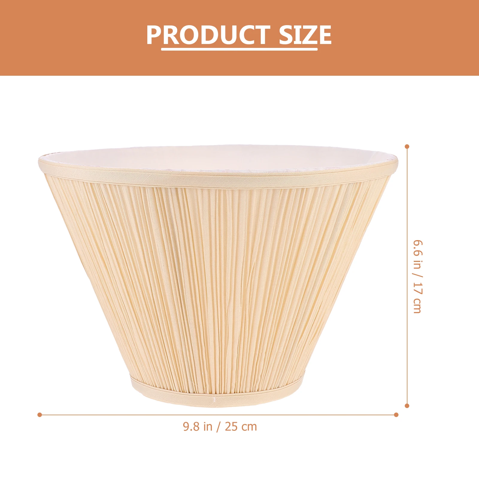 

Lamp Shades for Floor Lamps Fabric Pleated Lampshade Household Table Replacements
