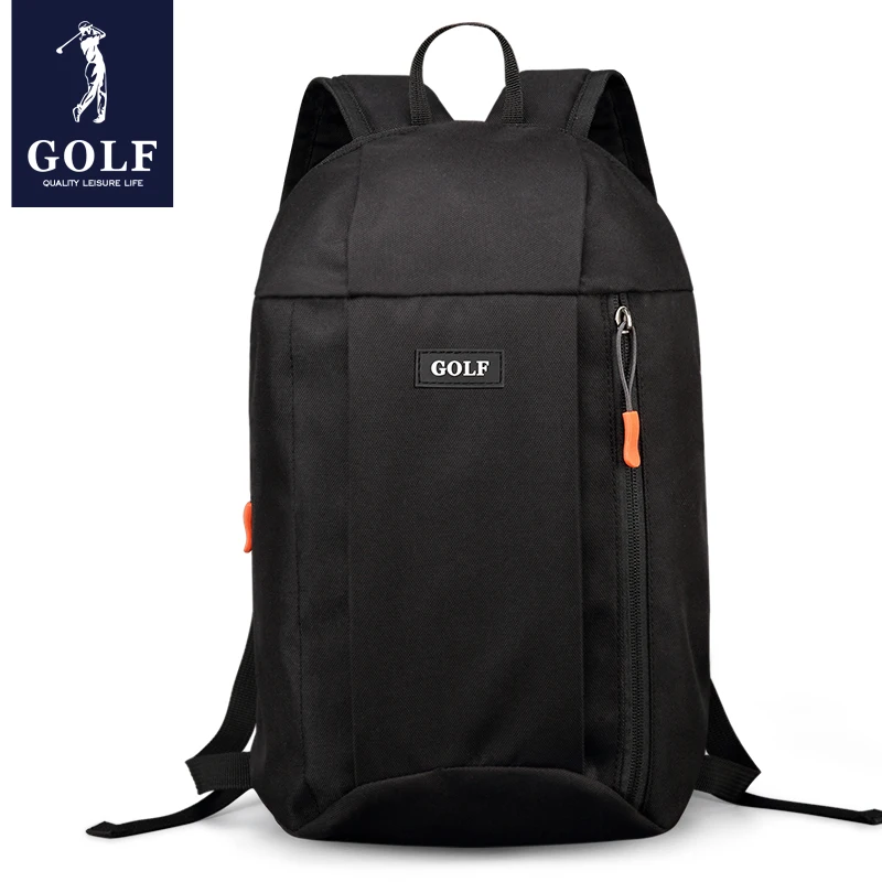 Mochila de golf para hombre, bolsa pequeña con cremallera, impermeable, ligera, portátil