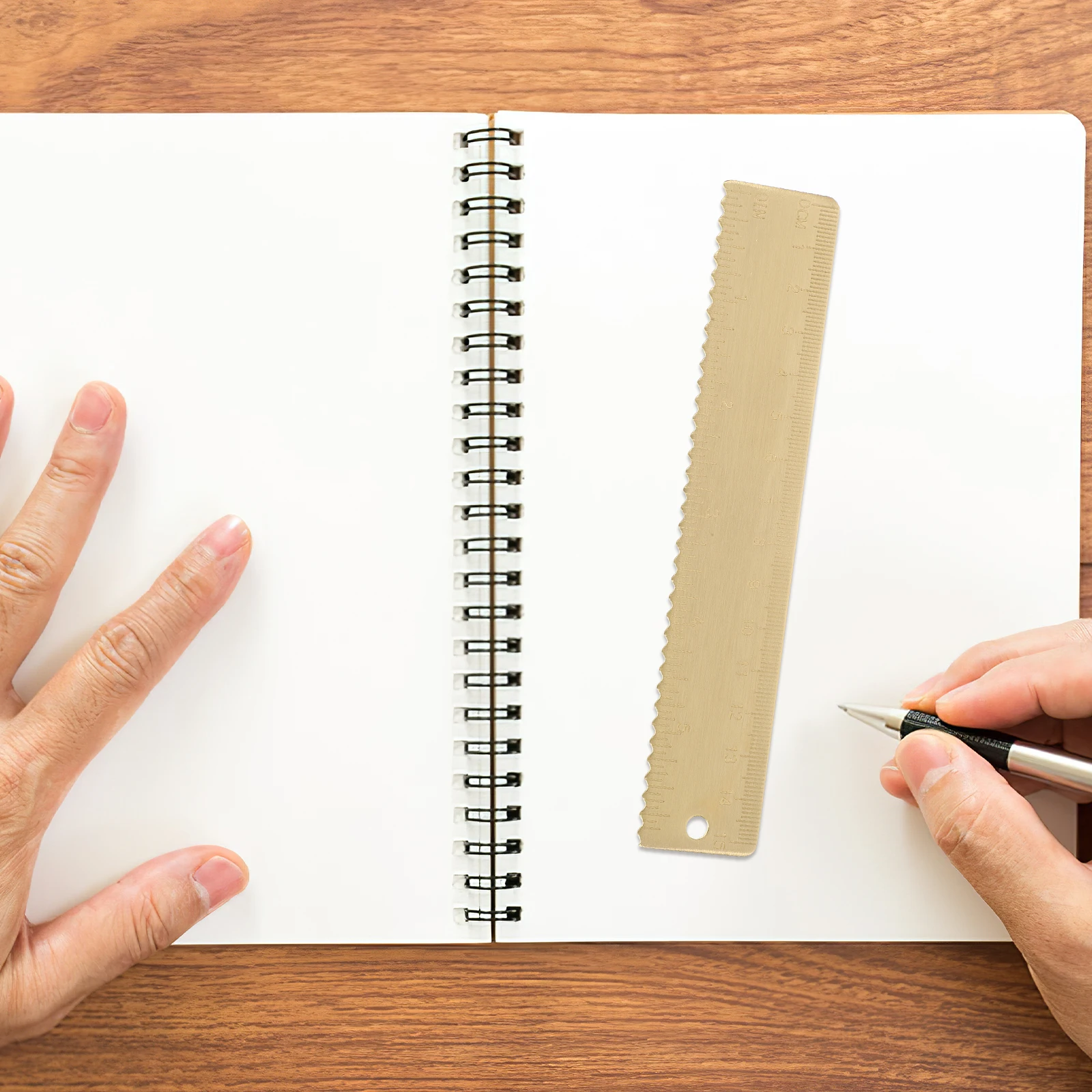 Латунная линейка 30 см, металлическая прямая линейка для студентов, измерительный инструмент для рисования, профессиональный прецизионный офис, школа