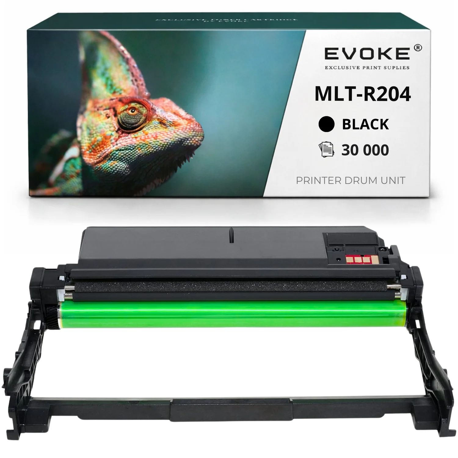 Evoke Compatibele Trommel voor Samsung Mltr204 Mlt-R204 Zwart 30000 Pagina's Samsung M3825Dw M3825Nd M3875Fd
