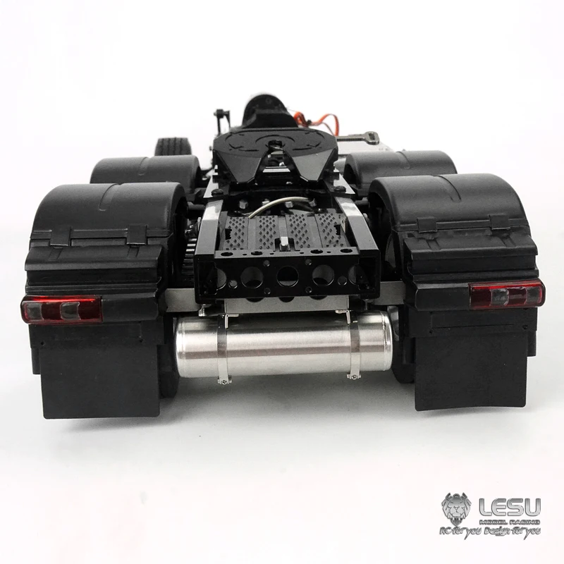 

1/14 Truck toy battery box Gas tank tail beam light holder set L-1027 Tamiya tow head general DIY modification