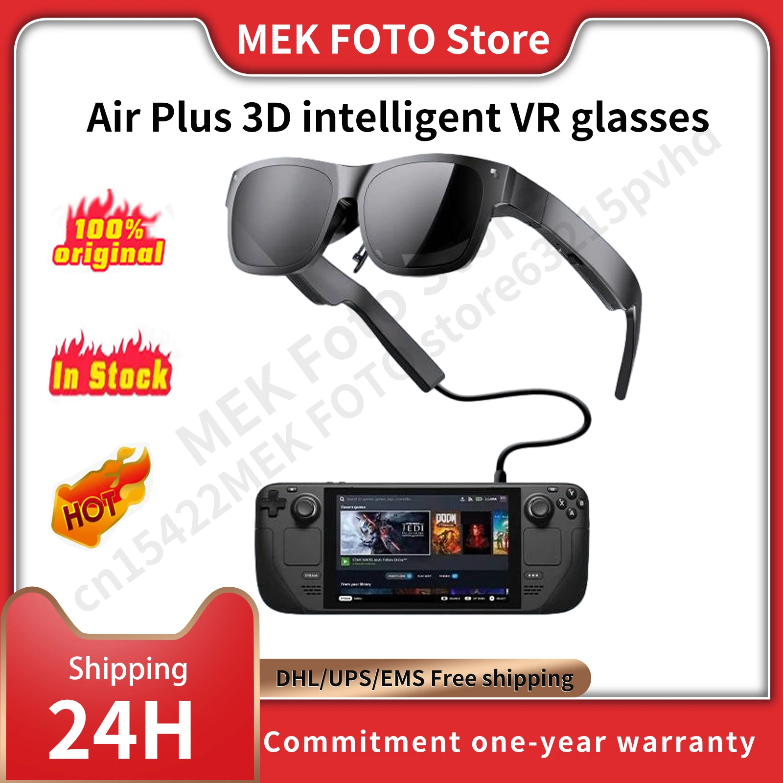 RayNeo-gafas AIR PLUS AR Thunderbird Air Plus, lentes AR portátiles de bolsillo con pantalla Dual OLED de 1080P, novedad, TCL