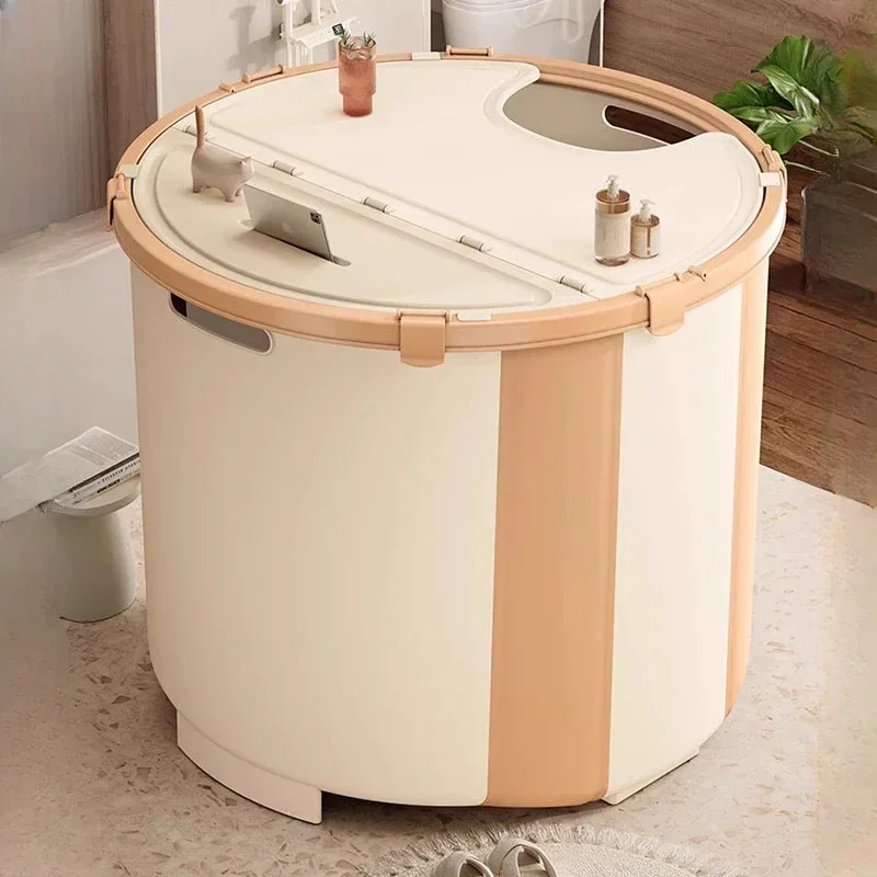 Animals Dish Bathtubs Foldable Portable Slip Foot Bath Adults Bathtub Foldable House Bathroom Baignoire Pliable Abulte Furniture