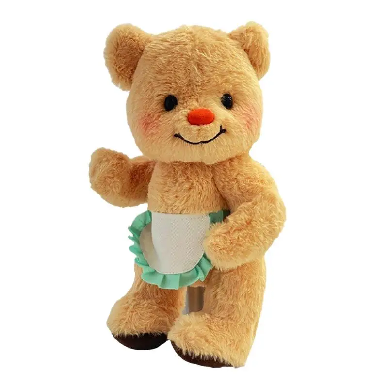 

Плюшевая кукла медведь плюшевый мишка 30 см, плюшевая игрушка с подвижными шарнирами, диванная подушка, мягкое набивное животное, украшение салона автомобиля