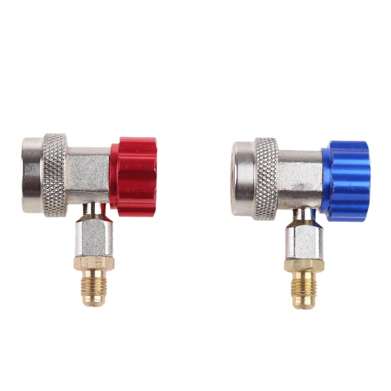 R134A Quick Couplers Adapters HIGH LOW Air Condition Manifold Connectors