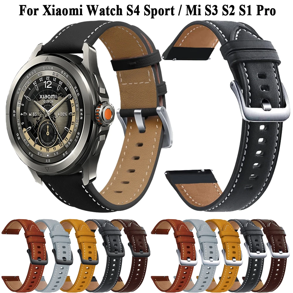 New 22mm Strap Compatible with For Xiaomi Watch S4 Sport Band Wristband For Mi Watch 2 Pro/ S3 S2 46MM S1 Active Bracelet Correa