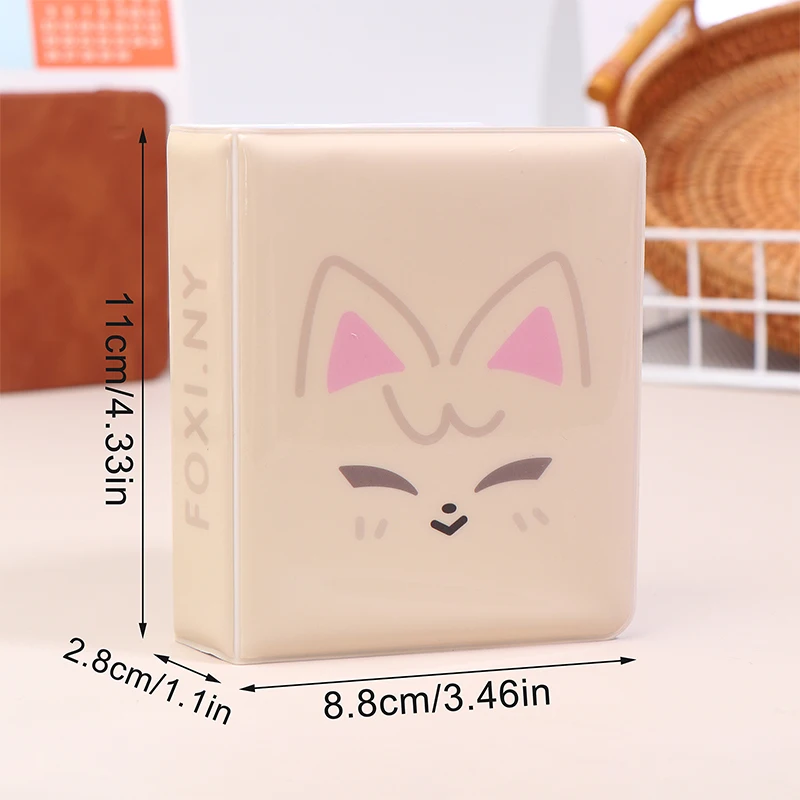 Cartoon Dieren 3 Inch Album Ster Foto Kleine Kaart Opslag Album Leuke Idool Foto Postkaart Kpop Kaart Bindmiddel Kaartboek