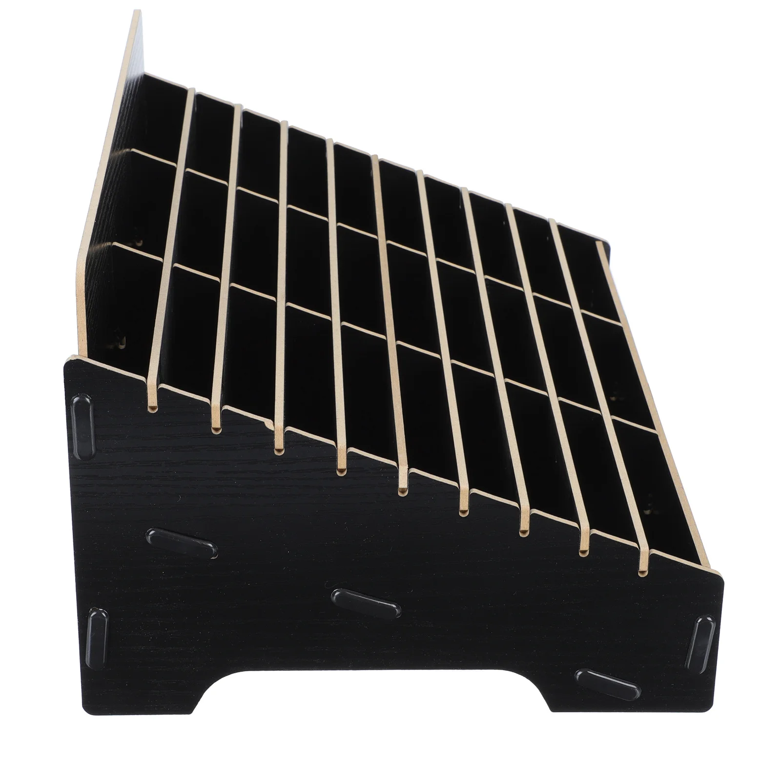 

1Pcs Phone Storage Box Wooden Multi-Grid Organizer Temporary Holder for Home Office Classroom Mobile Phone Management