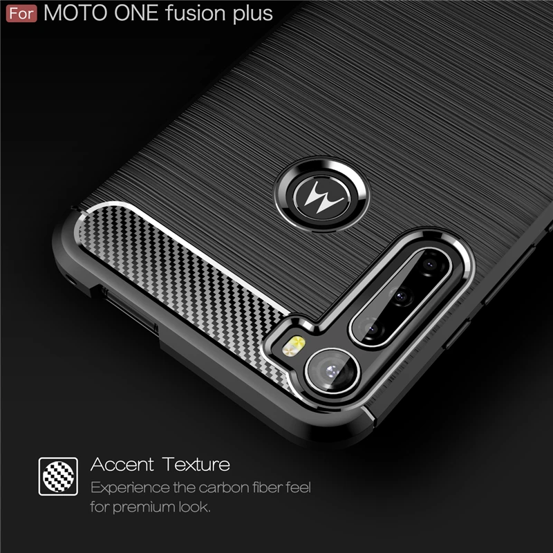 Cover For Motorola Moto One Zoom Pro Fusion Case For Moto One Fusion Plus Macro Hyper G8 G Power E6S Armor Silicone Case Fundas