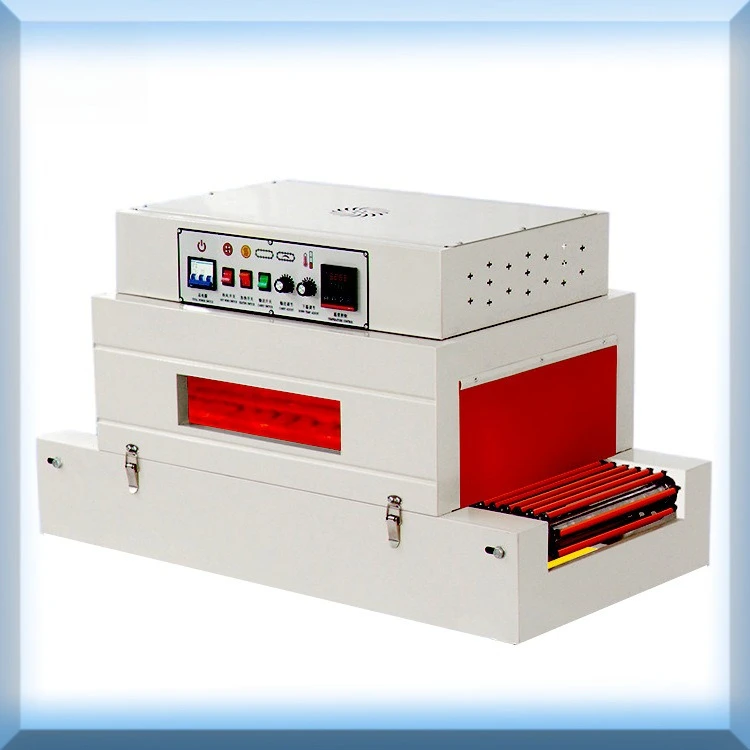 Automatic Heat Shrink Packaging Machine with Conveyor Even Heating for POF PP Film Bottle Box Jar Use Industrial Heavy Duty