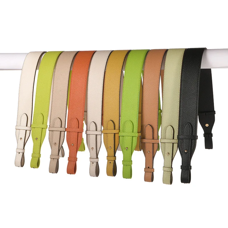 42MM wide Togo cowhide leather bag strap for shoulder bag leather strap for crossbody bag strap handbag replacement