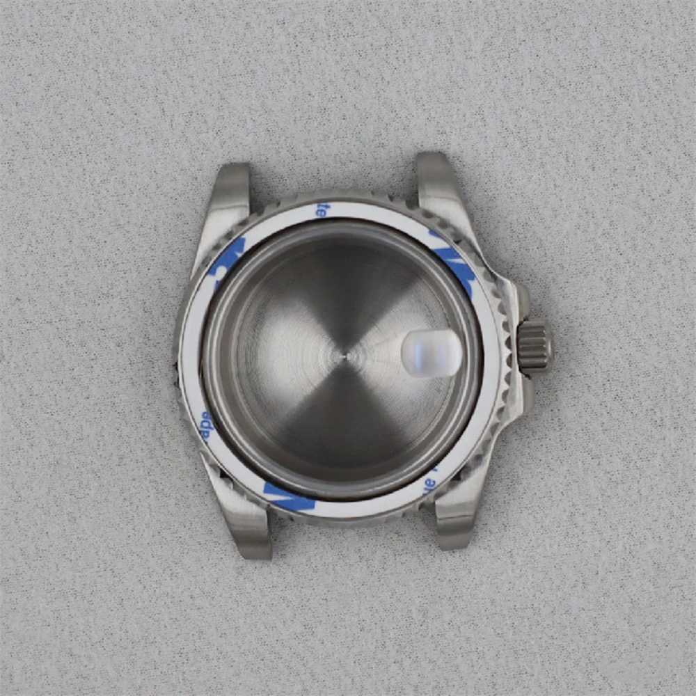 41MM Sapphire Glass Date Window Waterproof Vintage Watch Case fit NH35/NH36/4R35A/4R36A Movement