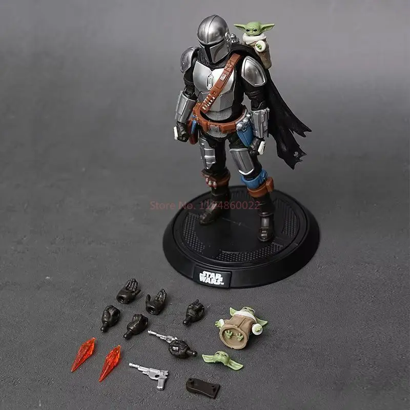 New Blokees Star Wars Mandalorian Grogu Champion Class Din Djarin Bo-Katan Kryze Luke Action Figure Assembled Model Toys Gift view 5