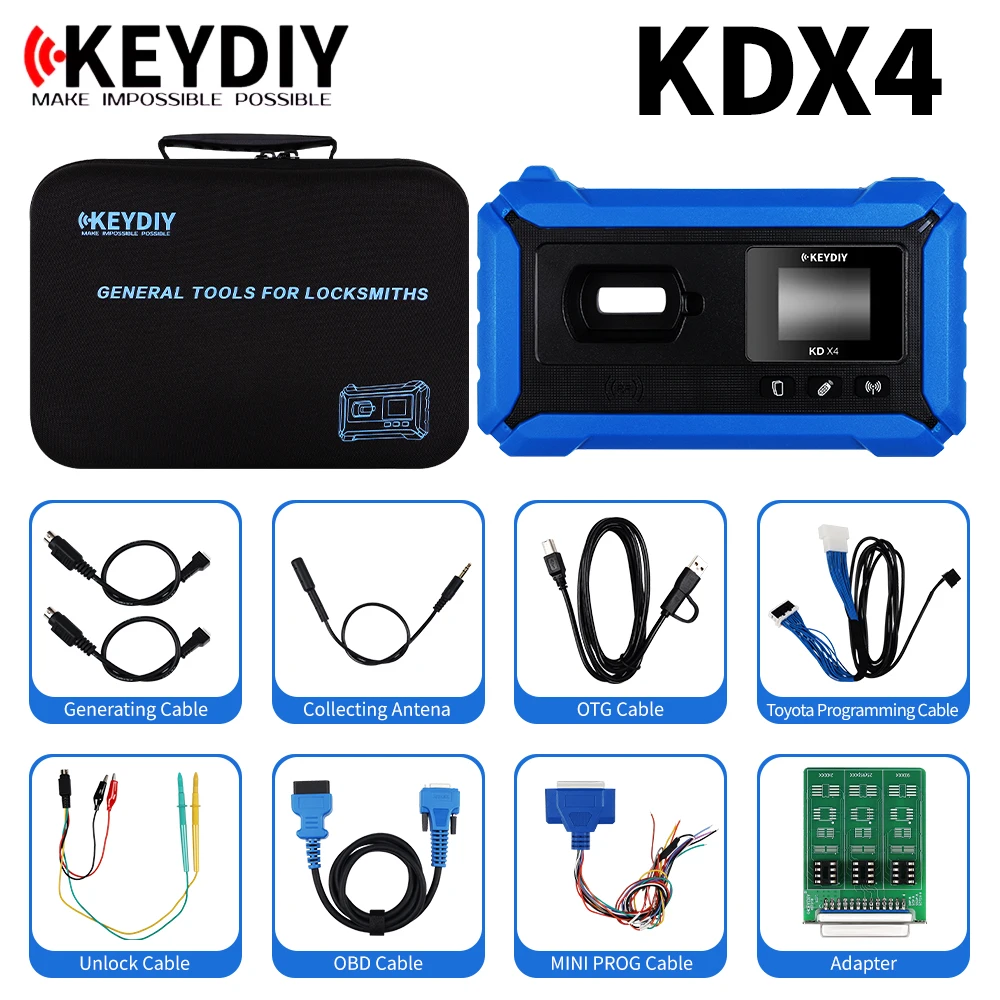 Okey KEYDIY KD-X4 Remote Generateor Locksmith's Universal Tool For Key Recognition Generation Copy Programming Match