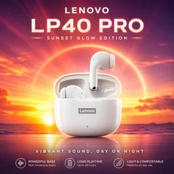 NEW Lenovo LP40 Pro TWS Bluetooth 5.3 Quick Connect Earphones Ergonomic Design Headphones Powerful Transmission Speed Headset