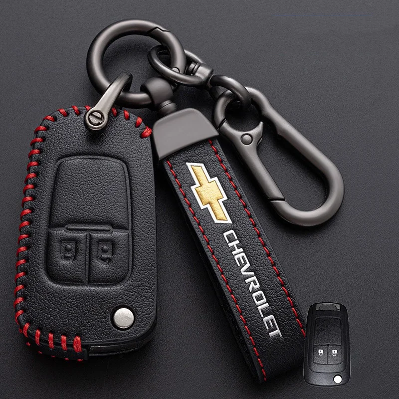 Car Key Case Cover Shell For Chevrolet Chevy Cruze Aveo Trax Sail Malibu Captiva Prism Spark Epica Lova 2010-2020 Accessories