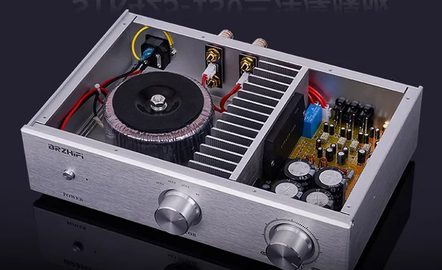 HIFI ad alta potenza PA-425 Pellicola spessa Bluetooth 5.3 Puro stadio posteriore Home DesktopAmplifier 130W + 130W