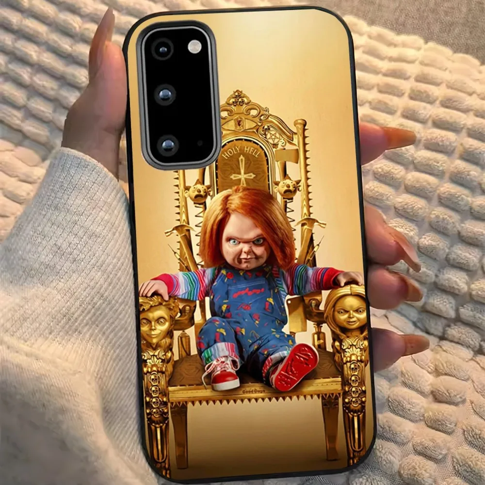 Movie C-Chucky Phone Case For Samsung Galaxy S22 S24 S23 S30 Note 20 10 Plus LITE FE ULTRA Shell