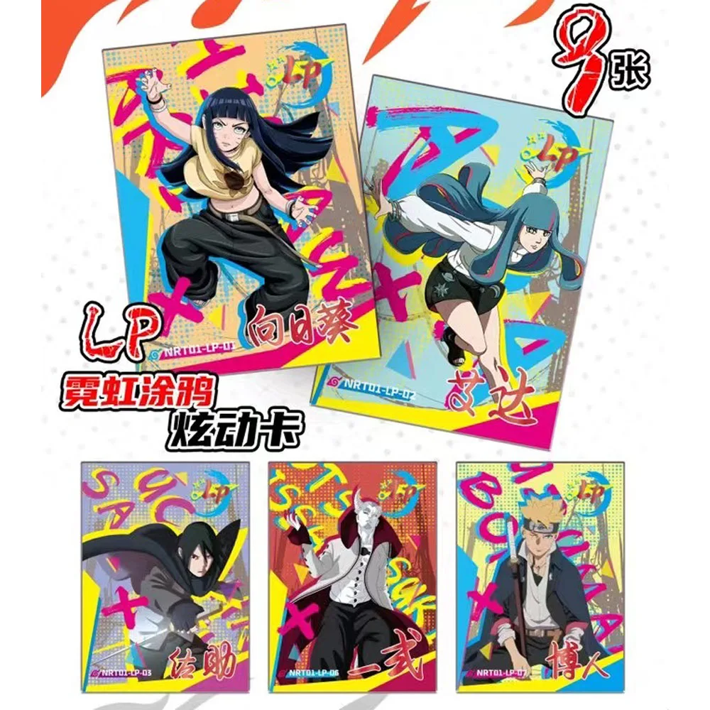 Wholesale Naruto Cards 4 Box Added SSP Complete Collection Series CollectionCard Naruto Kayou Cards Booster Box Children Toy Gif