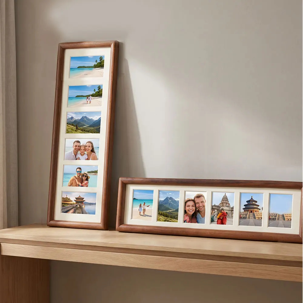 Rectangular Photo Frame, Multiple Photo Display