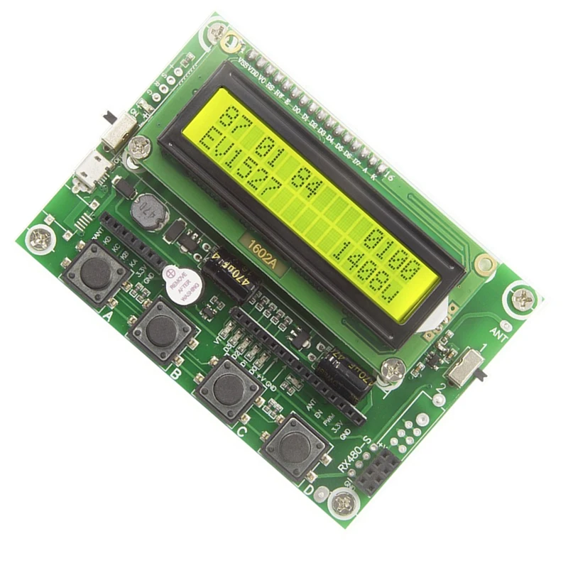 RF433/315 Remote Control Interference 1527/2262/HCS/HT Remote Control Decoder Receiver Module Test Kit